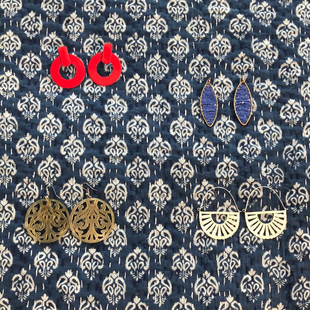 Four Earring Sets